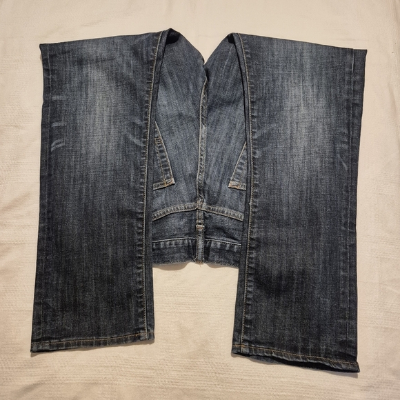 Lucky Brand men's size 33 x 30 410 Athletic Slim jeans stretch minimal fade VGUC - Picture 6 of 9